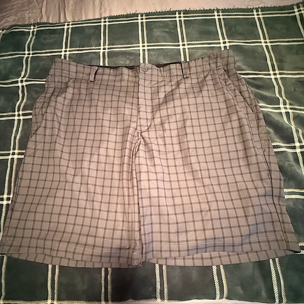 Men's Nike Dri Fit Plaid Shorts